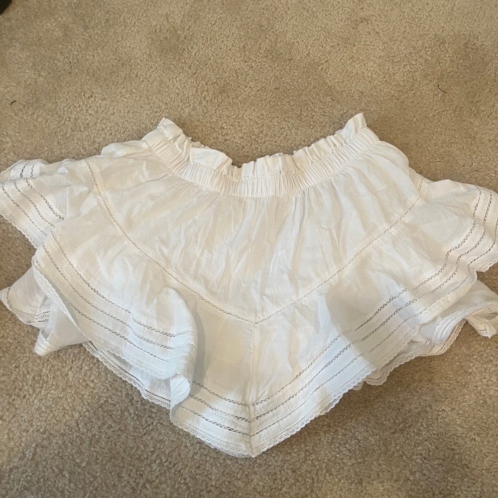 Aerie Rock and Ruffle Skort